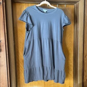 Time and Tru Heather Gray Tee